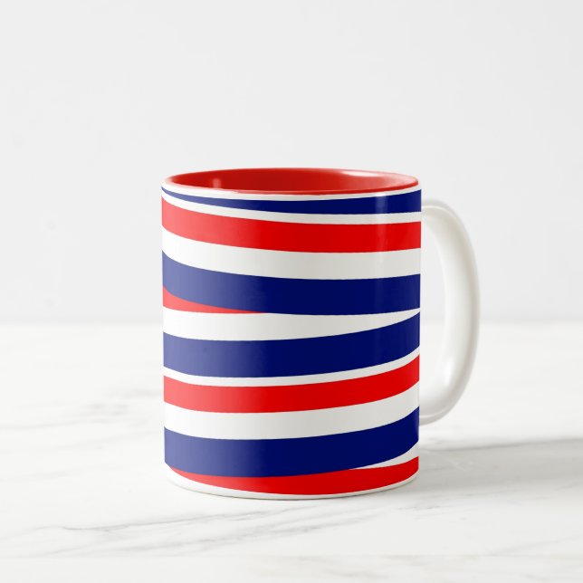 Mug de café patriotique (Devant droit)