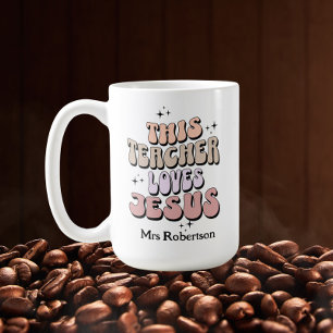 Mug de café personnalisé pour apprécier les enseig