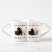 Mug de café personnalisé pour couple romantique