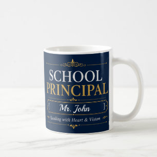 Mug de café personnalisé pour le directeur d'école