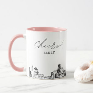 Mug de café personnalisé pour mariage à Houston