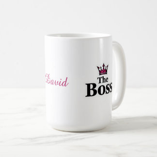 Mug de café personnalisé pour un leadership pour l