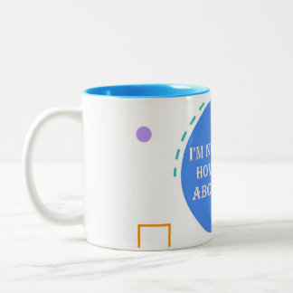 Mug de café positif amusant