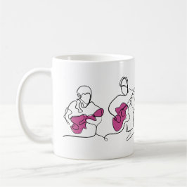 Mug de café pour joueurs de guitare acoustique - A