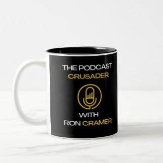 Mug de café pour le Croisés Podcast avec Ron Crame