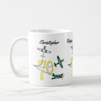 Mug de café pour les 70 ans de Mustangs