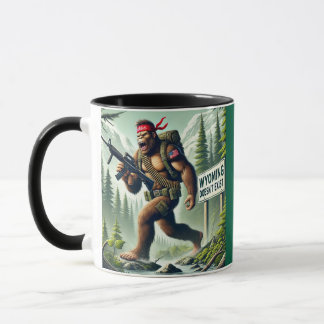Mug de café Rambo Bigfoot
