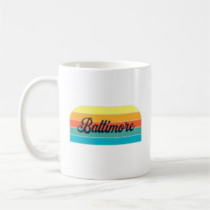 Mug de café Retro Baltimore
