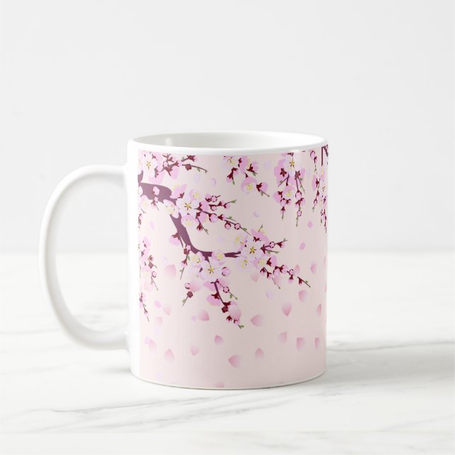 Mug de café rose (Gauche)