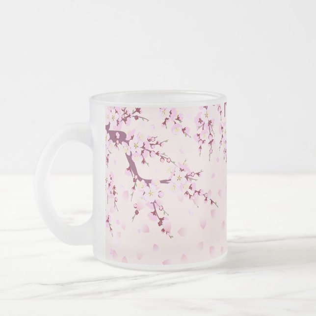 Mug de café rose (Gauche)