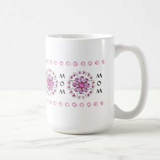 MUG DE CAFÉ ROSE BLING DE MME