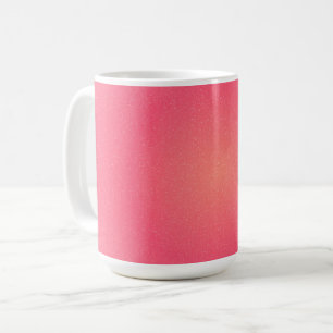 Mug de café rose pâle