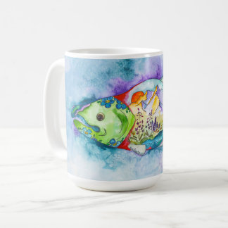 Mug de café Saumon de l'Alaska