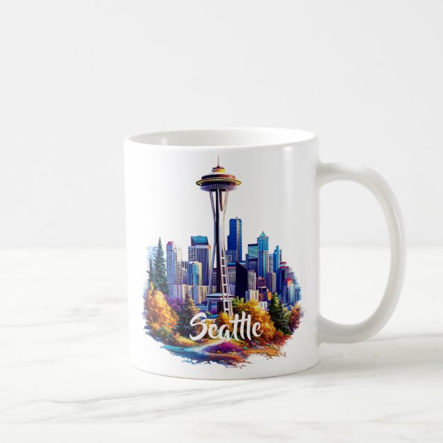 Mug de café Seattle (Droite)