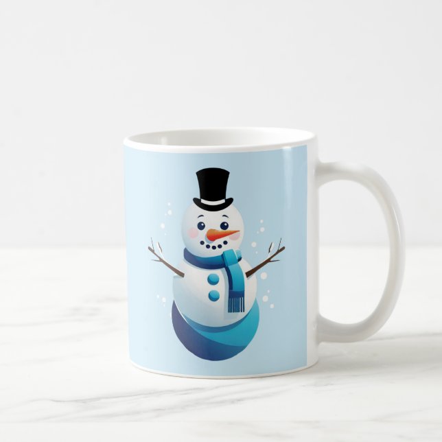 Mug de café Snowman congelé (Droite)