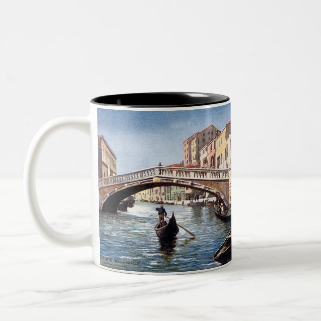 Mug de café souvenir - Venise, Italie (Gauche)