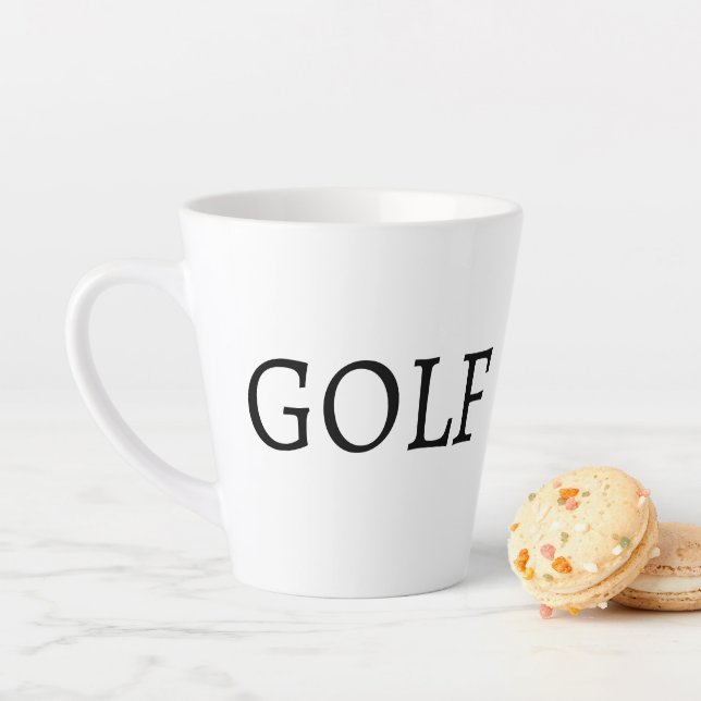 Mug de café THÉ Latte GOLF (En situation)