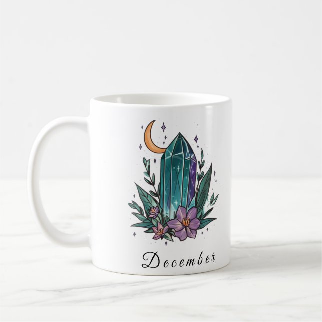 Mug de café turquoise (Gauche)