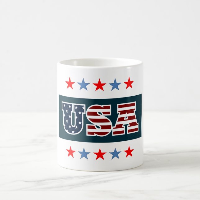 Mug de café USA (Centre)