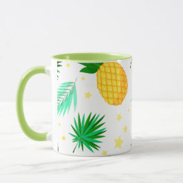 Mug de café WIth Motif tropique