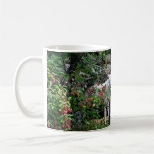 Mug de café Wolf blanc