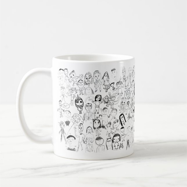 Mug de caractères de conservation de 2e année (Gauche)