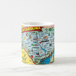 Mug de Caroline du Sud Coloré