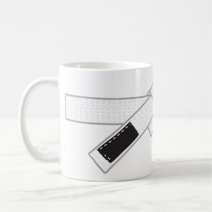 mug de ceinture blanche jiu-jitsu