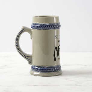 Mug de cendres avec café drôle noir et blanc