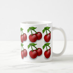 Mug De cerises conception en abondance