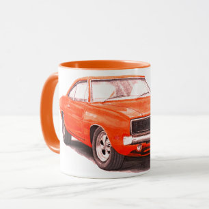 Mug de chargeur orange 1969