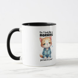 Mug de chat endormi