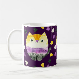Mug de chat non binaire