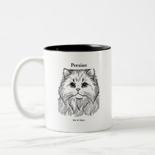 Mug de chat persan - Grace dans chaque Whisker