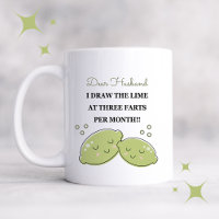 Mug de chaux drôle personnalisées