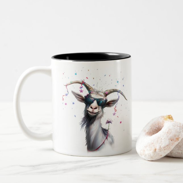 Mug de chèvre (Avec donut)