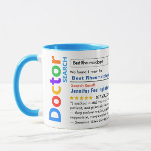 Mug de chirurgien rhumatologue drôle personnalisé