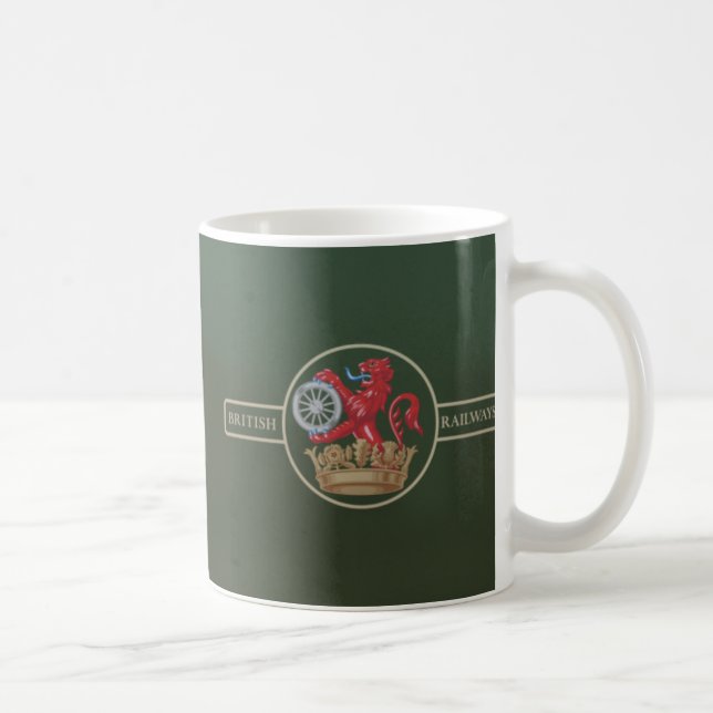 Mug De cible de chemins de fer crête britannique de (Droite)