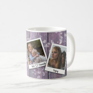 Mug de collage photo personnalisé pour les meille