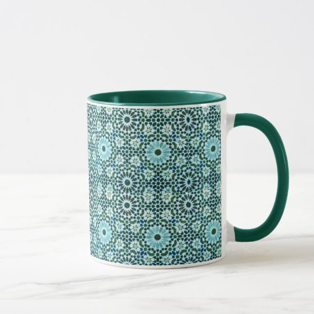 Mug de conception carrelage arabe* #2 (Droite)