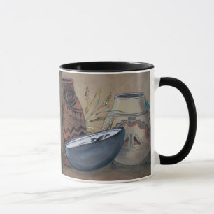 Mug de conception de poteries du sud-ouest de l'In