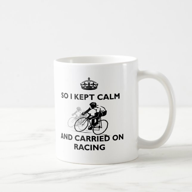 Mug de course à vélo (Droite)