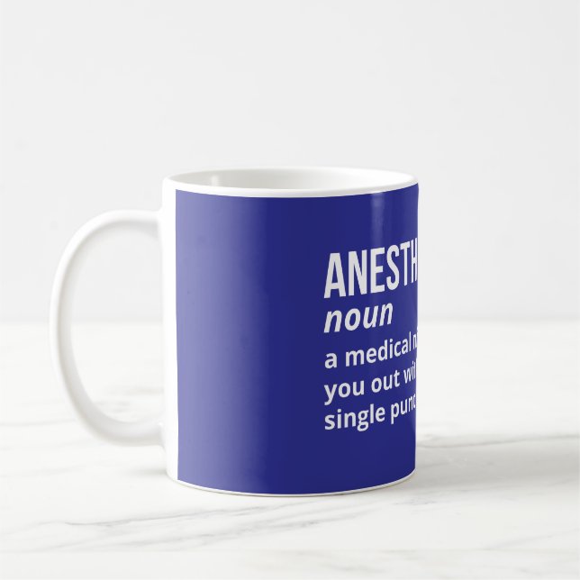 Mug de définition anesthésiste Hilaire (Gauche)