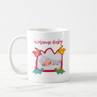 Mug de dessin pour bébé de bienvenue - Cadeau parf