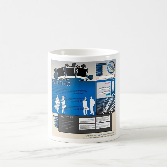 Mug de disposition du site (Créateur téléchargé)