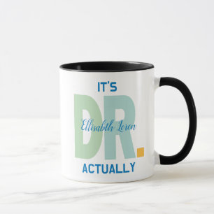 Mug de doctorat personnalisé
