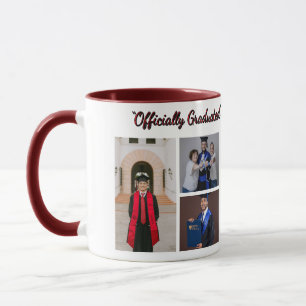 Mug de fin d'études avec photo personnalisée de la