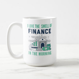 Mug de finances amusant pour entreprise et bureau 