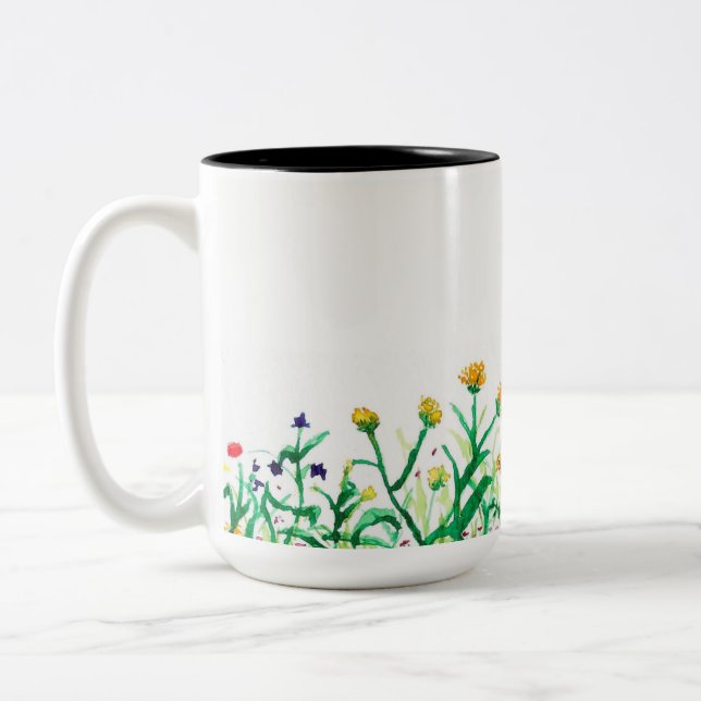 Mug de fleur (Gauche)
