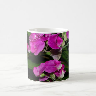 Mug de fleur de pois doux